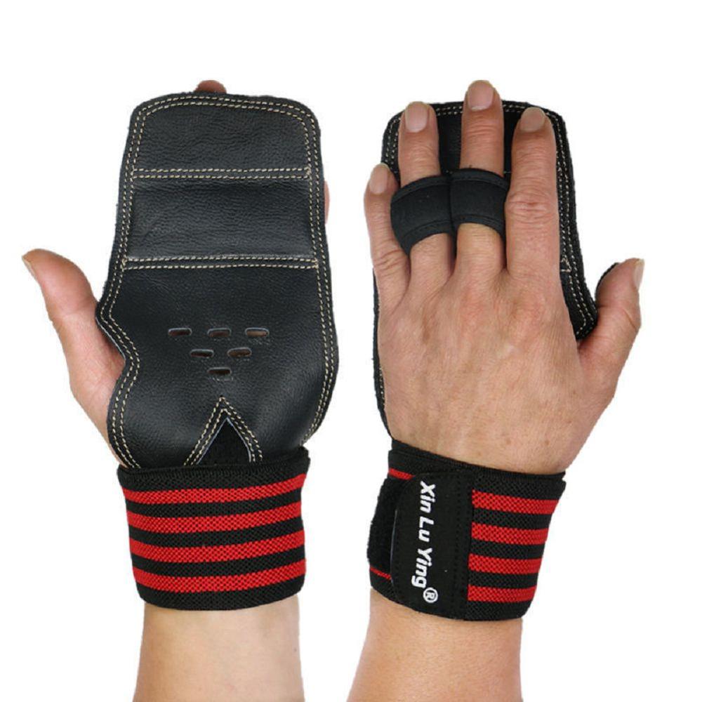 Wrist Booster Strap Non-Slip Gym Gloves