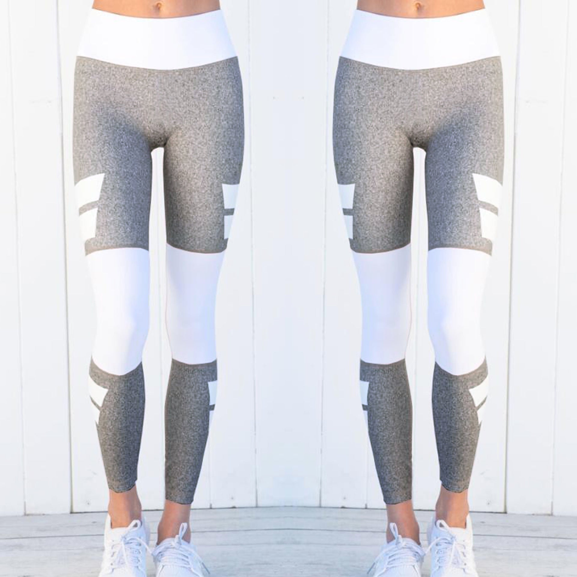 Women's Color Matching Yoga Fitness Yoga Pants