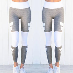 Women's Color Matching Yoga Fitness Yoga Pants