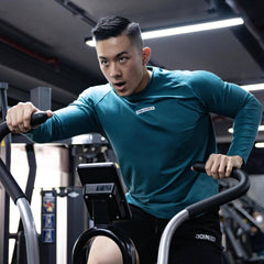 Fashion Sports Fitness Long Sleeve T-shirt Men