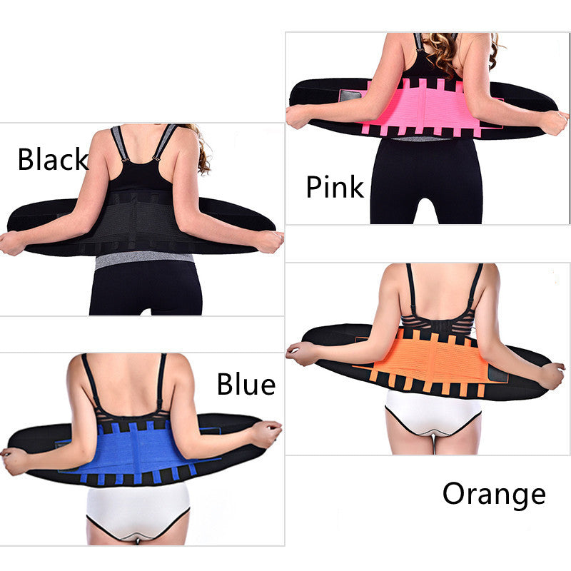 Sports Breathable Waist Belt Squat Strength Support Waist Training Fitness Weight Lifting Waist Posture Corrector