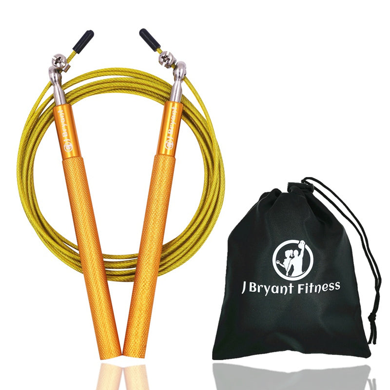 Crossfit Speed Jump Rope Professional Skipping Rope For MMA Boxing Fitness Skip Workout Training With Carrying Bag Spare Cable