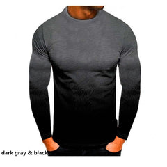 Printed Fashion Pullover T-shirt For Men