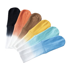 Hanging Dyed Yoga Socks Gradient Non-slip