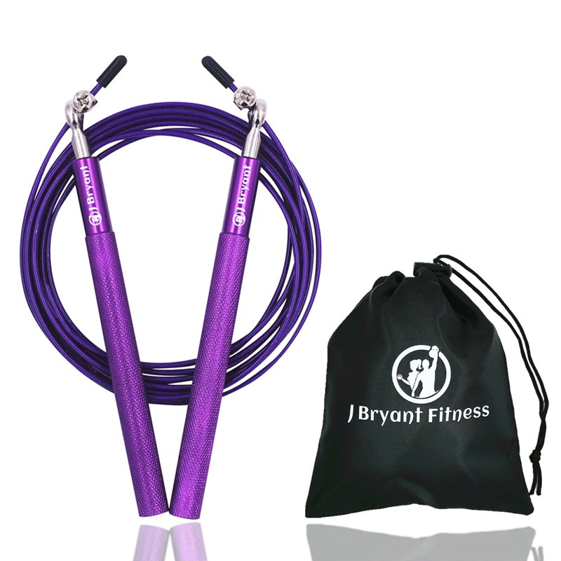 Crossfit Speed Jump Rope Professional Skipping Rope For MMA Boxing Fitness Skip Workout Training With Carrying Bag Spare Cable