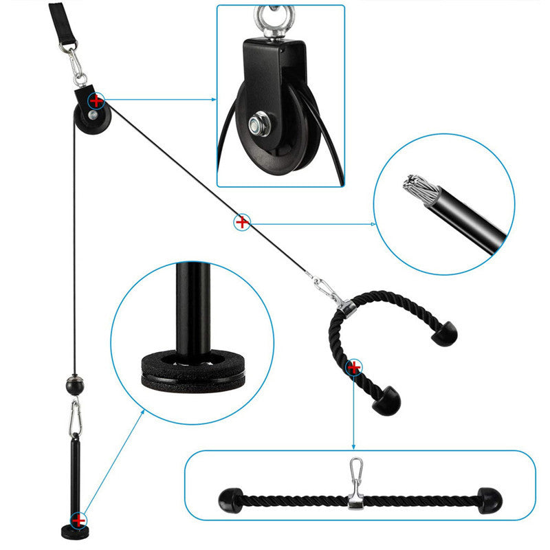 DIY Fitness Equipment Set Home Combination Accessories